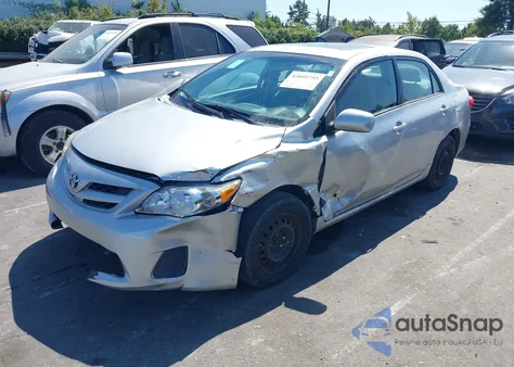 2011 Toyota Corolla Le z USA, uszkodzony, nr VIN 2T1BU4EE8BC608723